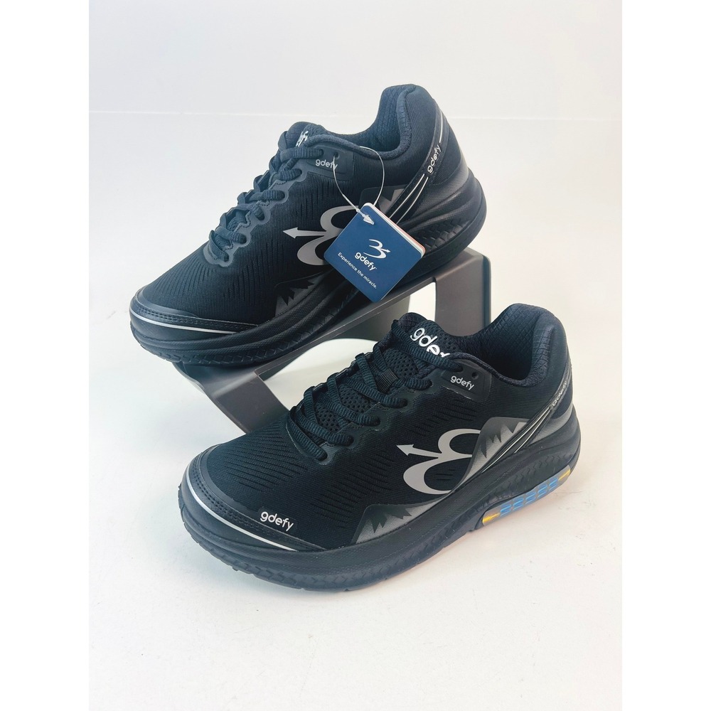 Gdefy Mighty Walk Mens Black VersoShock Athletic Sneakers TB9024FNB Size 8.5 NEW